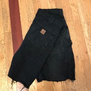 34 waist carhartt cutoff shorts